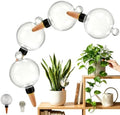 Self Plant Watering Globes, Automatic Waterer with Terracotta Spikes，4PCS S by Unknown