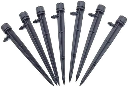 Adjustable Flow Drip Emitters 360 Garden Lawn Irrigation System Transmitter Nursery Sprinkler for 4/7mm Hose - Image 2