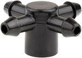 Dripper Manifold for Drip Irrigation, 4-Outlet Barb Fitting, Function : Cap, 0.125" ID Tubing (Pack of 1000) by Drip+Depot