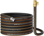 Giraffe Tools Garden Hose 5/8", 50ft with Shut off Valve by GiraffeTools