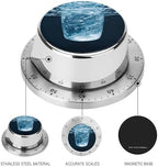 Water Kitchen Timers for Cooking Chef Cooking Timer Clock 60-Minute Visual Timers Indoor Mechanical Accurate Countdown Timer No Batteries Required - Magnetic Backing - Image 3
