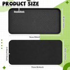 Vesici 2 Set/4 Pcs Large Square Plant Saucer, Self-Watering Trays with Mat - Image 2