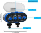 2 Zone Programmable Garden Irrigation Timer with Adjustable Settings and Strong ABS Construction - Image 3