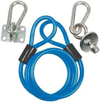 BK Resources Gas Hose Restraining Cable Kit with Mounting Hardware, Fits 48 Inch Long Hose by BKResource