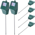 Kisangel 6pcs Soil Moisture Meter for Gardens, No Battery Portable Probe by Kisangel