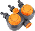 AYNEFY Watering Timers Controllers Mechanical Irrigation Timer with 3 Outlet Switch Valves G3/4 Inch 120 Minute Timer for Garden Watering Plants Flowers Potted Fruits Garden Water by AYNEFY