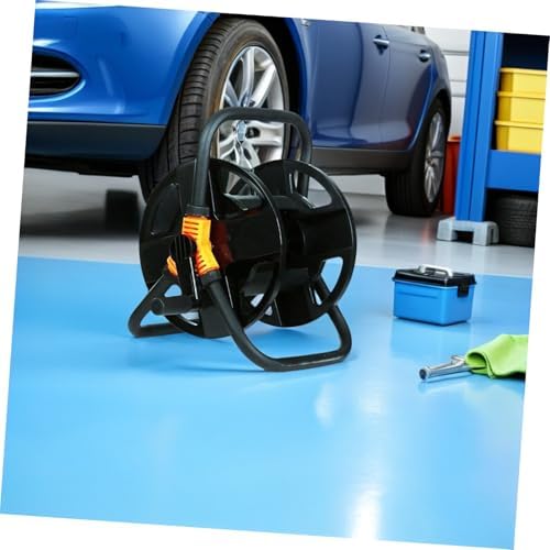 Sosoport Storage Shelves Garden Hose Reel Car Wash Winder Plate Waterhose Holder Hose Reel Storage Rack Twine Water The Flowers Water Hose Reel Garden Hose Holder Water Bracket - Image 7