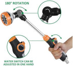 Garden Watering Wand, 47 Cm, 8 Modes, Adjustable Head - Image 3