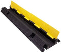 Cable Protector Ramp, Hose Protector Ramp with Flip-Open Top Cover, Modular Cable Ramps Rubber and Plastic, 1102 Lbs Load Capacity(100 * 26.5 * 7cm/39 * 10.4 * 2.8in) by Unknown