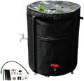 Collapssible Rain Barrel, 50L Water Storage Containers by Unknown