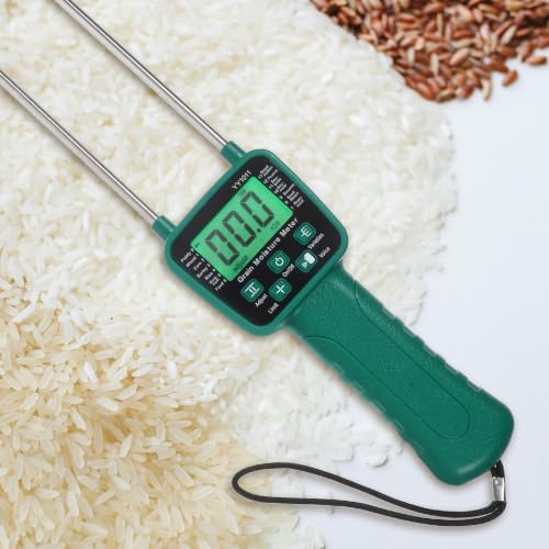 Precision Featuring Grain Probe Tester with Digital Moisture Real-time Data Announcements and Accurate Measurement for Stainless Steel and Abs Materials Agricultural Industries - Image 6