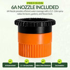 4" Pop-Up Irrigation Sprinkler for Lawn, Yard & Garden 360° - Image 5