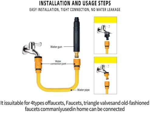 Heavy-Duty Adjustable Nozzle for Car, Lawn & Patio Cleaning - Image 6