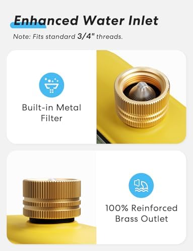 meross 4 Zone Sprinkler Timer with Brass Inlet, Water Timer for Garden Hose, Hose Valve for Watering with Rain Dealy & Manual Watering for Outdoor Drip Irrigation, Lawn, Yard - Image 7