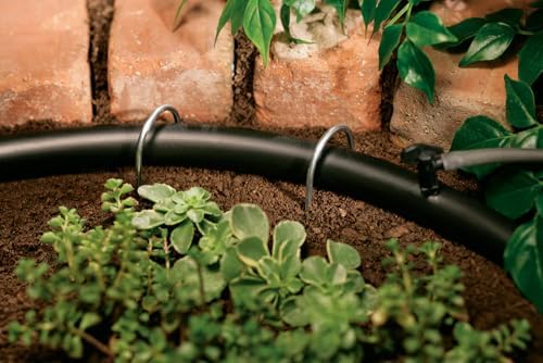Rocky Mountain Goods Drip Irrigation Tubing - 100 Foot 1/2' Heavy Duty Blank Drip Hose For Main Line - Easy Tap In with Barbed Emitters and 1/4' Tubing to Plants - Kink and Leak Resistant - Image 4