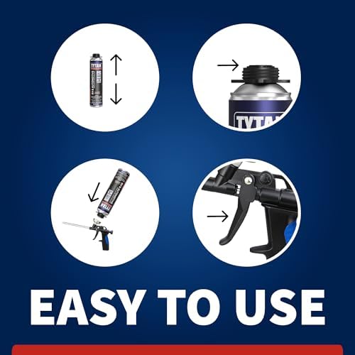 Precision Max Foam Spray Applicator Gun, PU Insulating Foam Applicator Gun for Precise Dispensing, Heavy-Duty Professional Foam Gun for Construction and Home Improvement (1 Pack) - Image 7