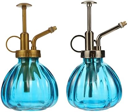 2pcs Vintage Glass Watering Spray Bottle Design Nozzles for Precise Plant Care for and Bonsai Watering Home Office by IWOWHERO
