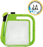 Centurion 1407 Foldable Clear Plastic Watering Can,1½ Gal with Rotating Nozzle, Long Stem Spout, Compact Ergonomic Design with Sprinkler & Pouring System Ideal for Indoor/Outdoor Lawn & Garden - Lime - Image 2