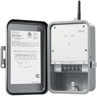 DEWENWILS 800 Series Z-Wave Long Range Timer, Heavy Duty 3HP 240VAC 40A by DEWENWILS