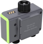 Haofy 2 Zone Sprinkler Timer with Rain Sensor, Brass Inlet - Image 2
