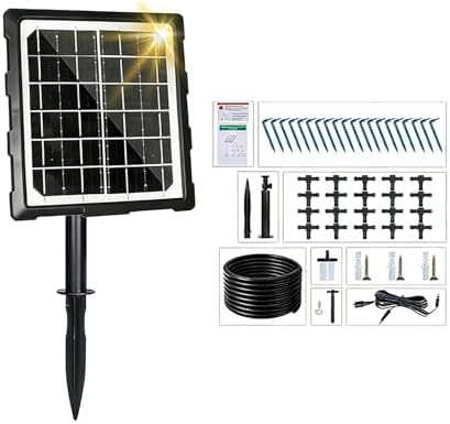 Programmable Solar Powered Automatic Garden Watering Sprinkler System with Timer for Outdoor Plant and Lawn Irrigation - Image 6