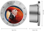 Mechanical Kitchen Timers for Cooking,Animal Mouth Printed 60 Minute Magnetic Countdown Timer,Cute Cooking Timers with Alarm,Stainless Steel Time Timer Manual No Batteries Required - Image 2