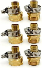 6pcs US Standard Garden Hose 5-Point Repair Connector - Image 2