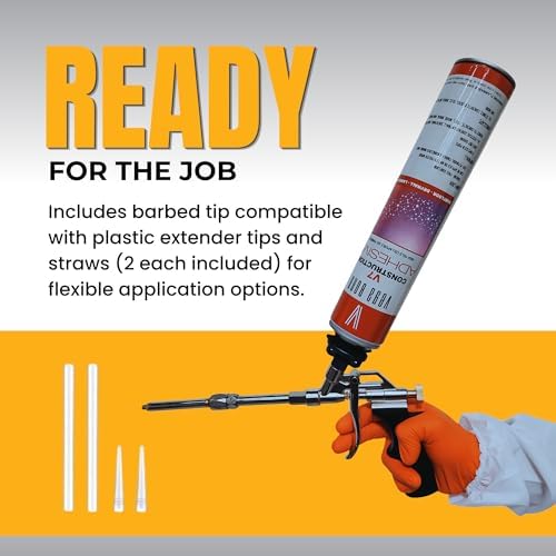 Vega Bond Spray Foam Gun 360° with Swivel Tip Heavy-Duty Pro Foam Gun Only - Image 4