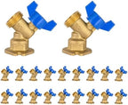 20Pack Seelink 3/4" FIP x 3/4" MHT Hose Bibb Valve by Seelink