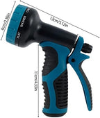 Xiaohu Adjustable Garden Hose Nozzle Water Gun Hose Nozzle Car Washer Garden Watering Jet Spray High Pressure Sprinkler Foam Lance Automobiles Cleaning Tool (Color : Blue) - Image 6