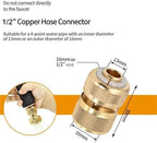 10Pcs Tap Quick Connector Garden Irrigation Coupling Adapter Drip Tubing Repair Fittings Watering Tool - Image 2