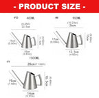 Stainless Steel Watering Can for Indoor with Long, 1500ML - Image 3