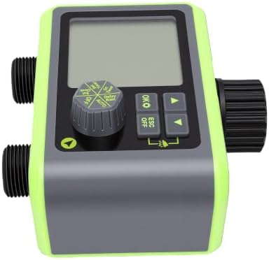 ASHATA 2 Zone Sprinkler Timer with Rain Sensor, Water Timer for Garden - Image 3