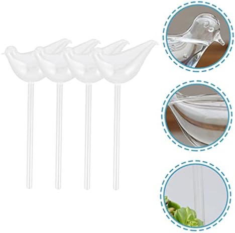 ibasenice 4pcs Glass Plant Watering Globes Automatic Watering for Plants - Image 6