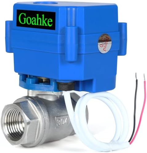 3/4" Motorized Ball Valve SS304 Full Port, 9-24V AC/DC 2-Wire Auto Return - Image 3
