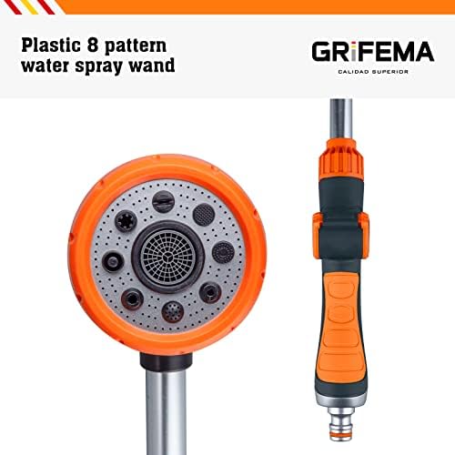 GRIFEMA GE1305 Watering Lance, Extended Hose Pipe Spray Gun with 8 Modes, Watering Wand for Hanging Basket Watering, Lawn Watering, Car Washing, Pet Bathing [Amazon Exclusive] - Image 4