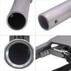 1-1/2" 1.5" Inch NPT Automatic Shut-Off Fuel Nozzle,Fuel Hose Swivel,Big Flow Rate 53 GPM,Heavy Duty Fuel Transfer Pump Gas Diesel Nozzle,3-Notch Hold Open Clip,working pressure 44PSI - Image 5