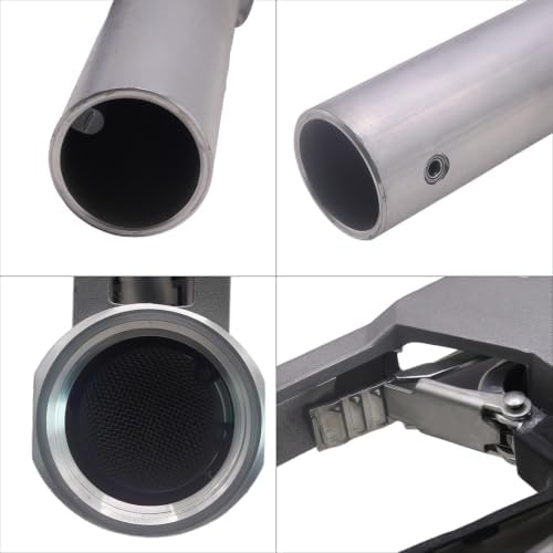 1-1/2" 1.5" Inch NPT Automatic Shut-Off Fuel Nozzle,Fuel Hose Swivel,Big Flow Rate 53 GPM,Heavy Duty Fuel Transfer Pump Gas Diesel Nozzle,3-Notch Hold Open Clip,working pressure 44PSI - Image 5