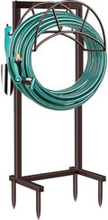TomCare Garden Hose Holder, 4 Spikes Hose Stand for 160FT Outdoor Hose by TomCare