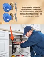 Water Leak Shut Off Valve System for 1/2 Inch Pipes, Dual BSP Valves with Alarm & Visual Alerts, Protection for Laundry, Water Heaters, Bathrooms - Image 5