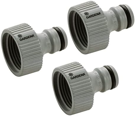 Gardena 5/8 & 1/2 in. Nylon/ABS Threaded Female Hose Adapter (Pack of 3) by Unknown