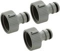Gardena 5/8 & 1/2 in. Nylon/ABS Threaded Female Hose Adapter (Pack of 3) by Unknown