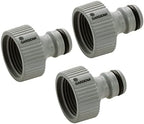 Gardena 5/8 & 1/2 in. Nylon/ABS Threaded Female Hose Adapter (Pack of 3) by Unknown