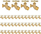 40Pack Seelink 1/2" MIP x 3/4" MHT No-Kink Hose Bibb Valve by Seelink