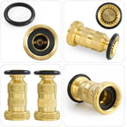 Fire Hose Nozzle 1-1/2" NH/NST Fire Fighter Hose Nozzle 100 psi 75 gpm - Image 4