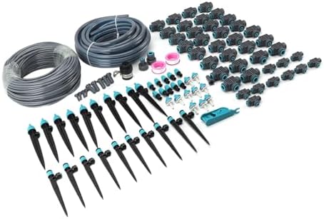 Drip Irrigation System Adjustable 3 Modes for Garden Watering with 15m Thick Hose and 50m Thin Hose - Image 4