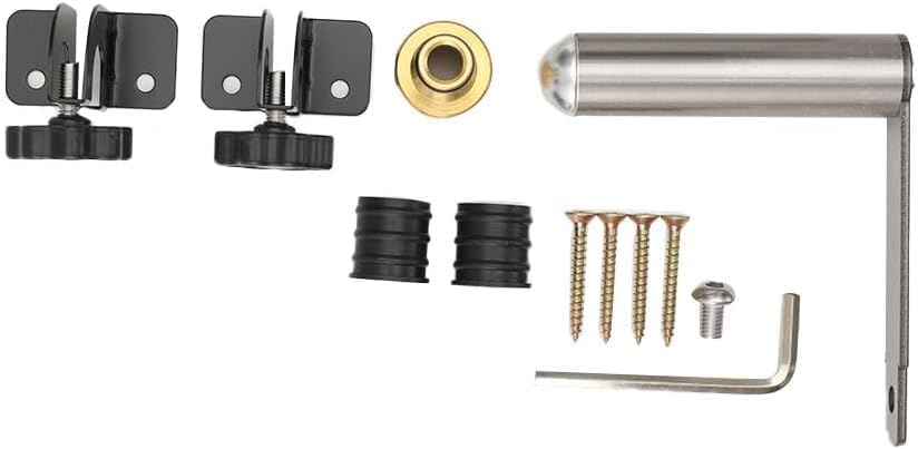 1/2in Stainless Steel Garden Hose Holder Kit, Wall Mounted Garden Hose Reel 50m Capacity Water Hose Storage Rack With 360° Rotatable Handle For Home Garden Lawn #002 - Image 5