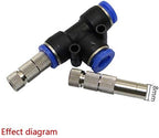 0.2-0.6mm Garden Hose Quick Connect Copper Sprayer with Filter 8mm Slip Lock Quick-Connect Nozzles Greenhouse Cooling Misting Nozzles 30 PCs (Color : 0.2 mm Mist) - Image 5