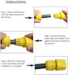 Expandable Garden Hose Repair Kit 3Sets Universal Water Hose Connector Kit High Pressure Faucet Adapter Fitting for Garden Watering, Car Wash, Irrigation - Image 3