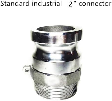 SAFBY Fire Hose Nozzle 2 Inch NPSH/NPT Thermoplastic Fire Equipment Spray Jet Fog with 2 Inch Aluminum Female and Male Fitting - Image 4